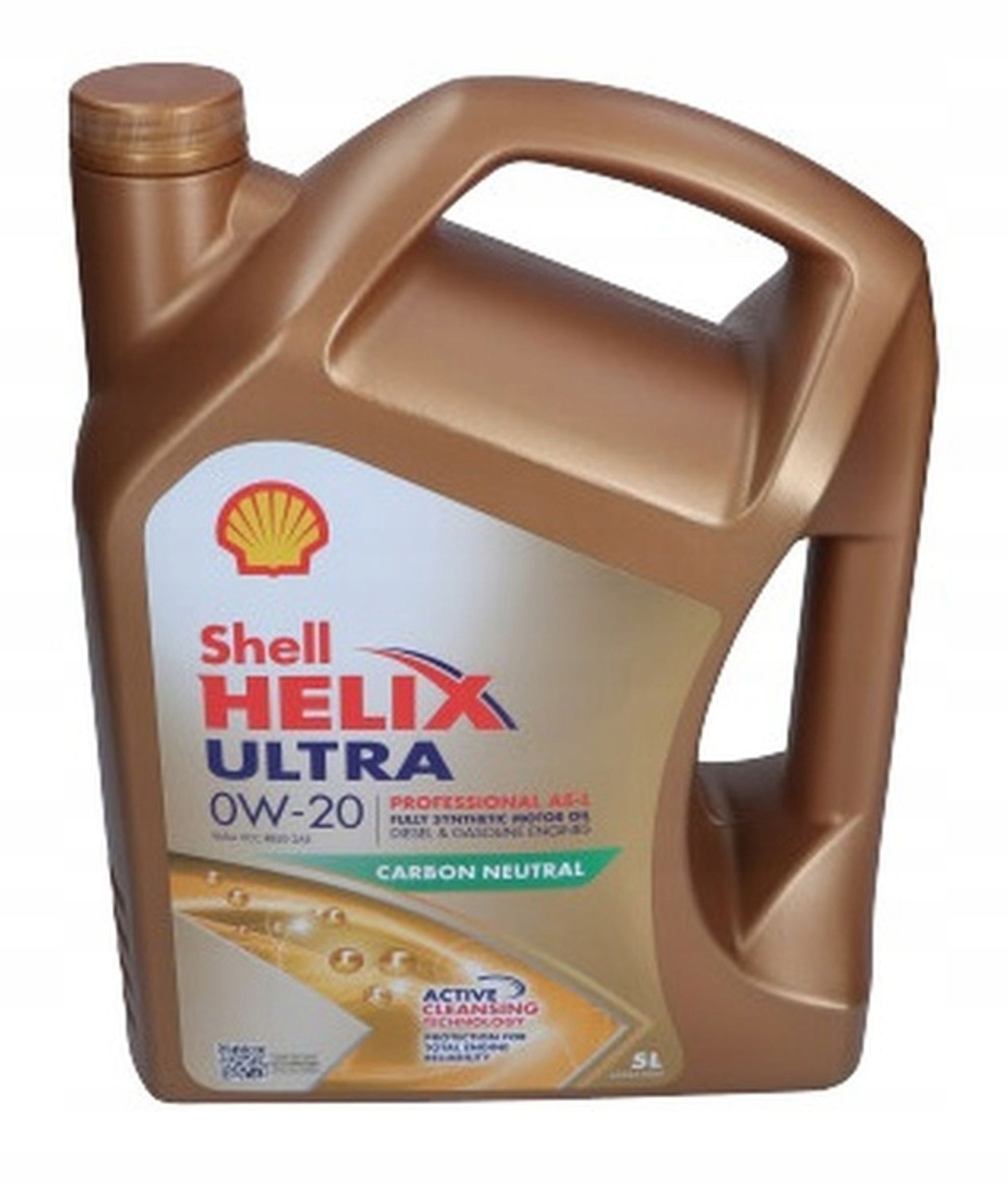 Motorový olej Shell 5 l 0W-20