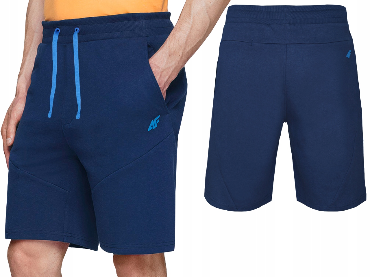 

4F Męskie Spodenki Dresowe Krótkie Szorty SKMD013