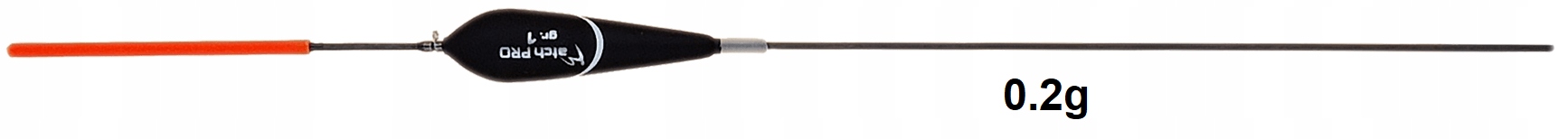 MatchPro Spławik Stały Carp Black Sensitive 0.2g