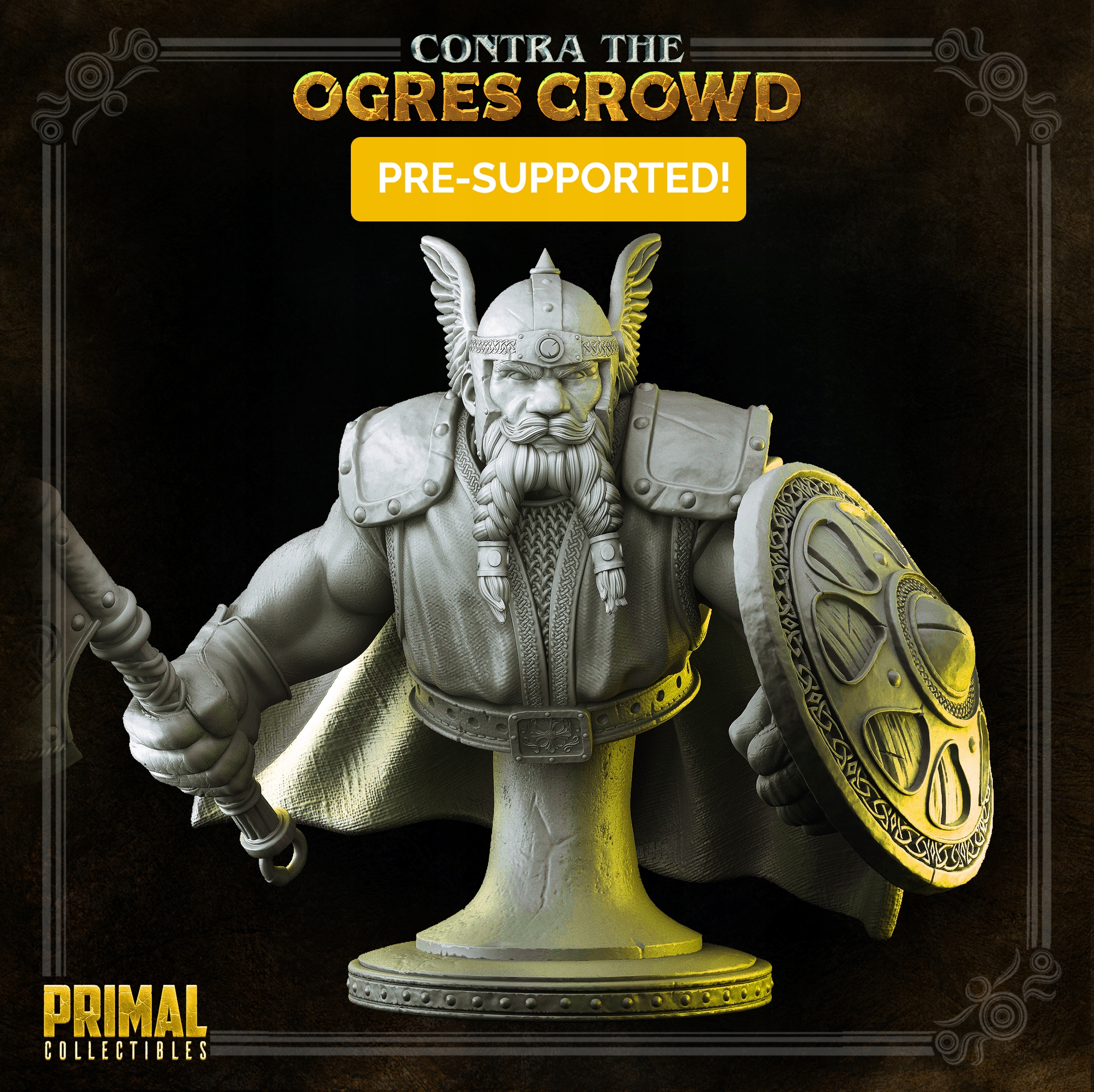 Dwarf Azaghal Bust Primal Collectibles