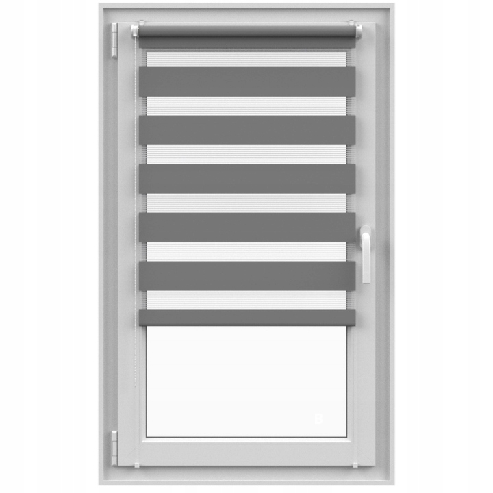 Roleta okienna dzień noc wymiar 74x150 cm gotowa złożona SZYBKI MONTAŻ Marka inna marka