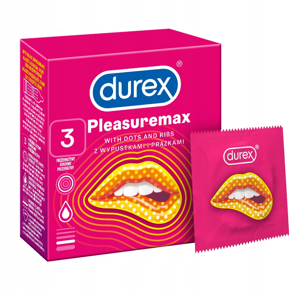 

Durex prezerwatywy Pleasuremax 3 szt