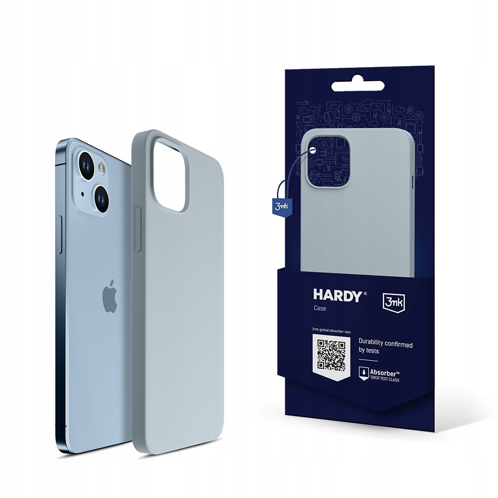 Pouzdro pro iPhone 14 Plus 3mk Hardy Silicone MagCase Sierra Blue
