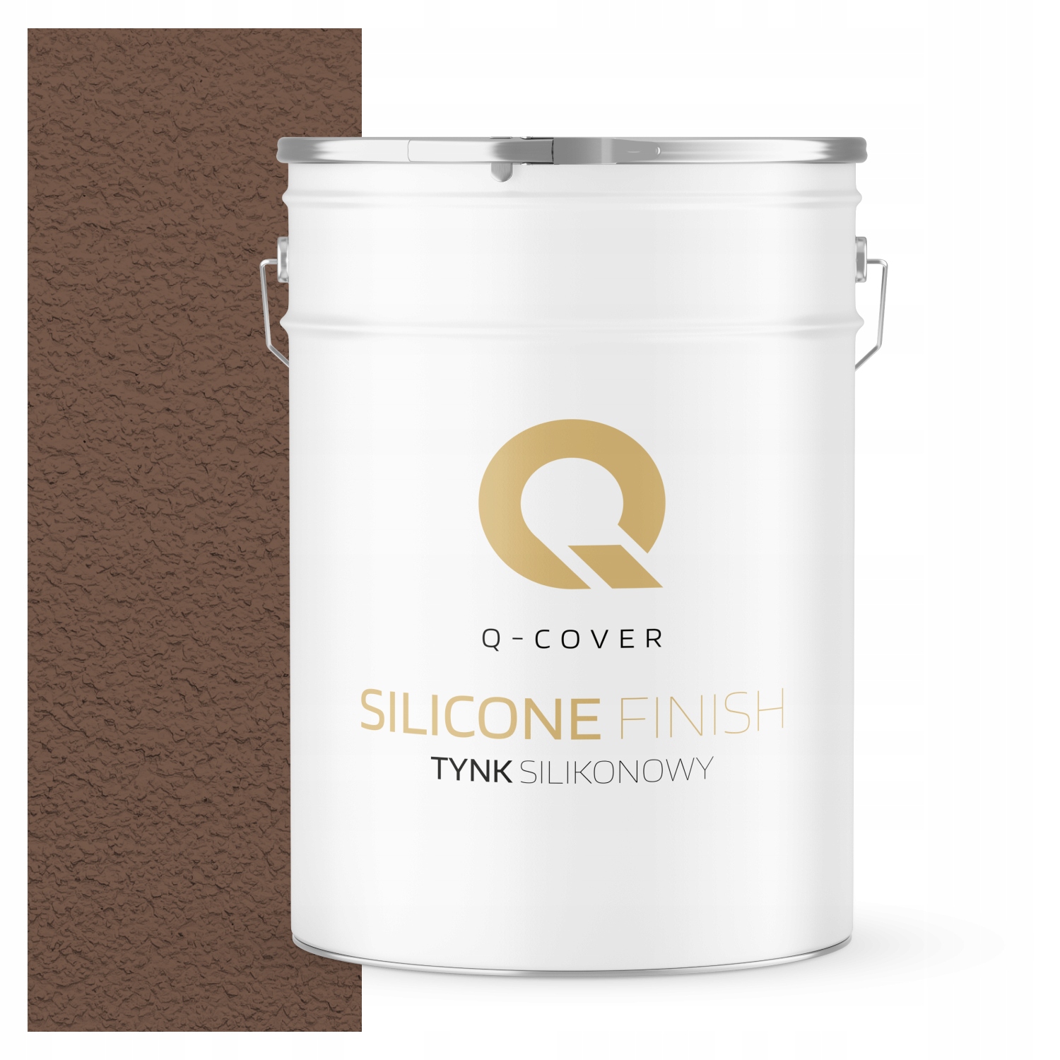 Silikonová Fasádní Omítka Čokoládová F536 25KG Granulace 2.0mm