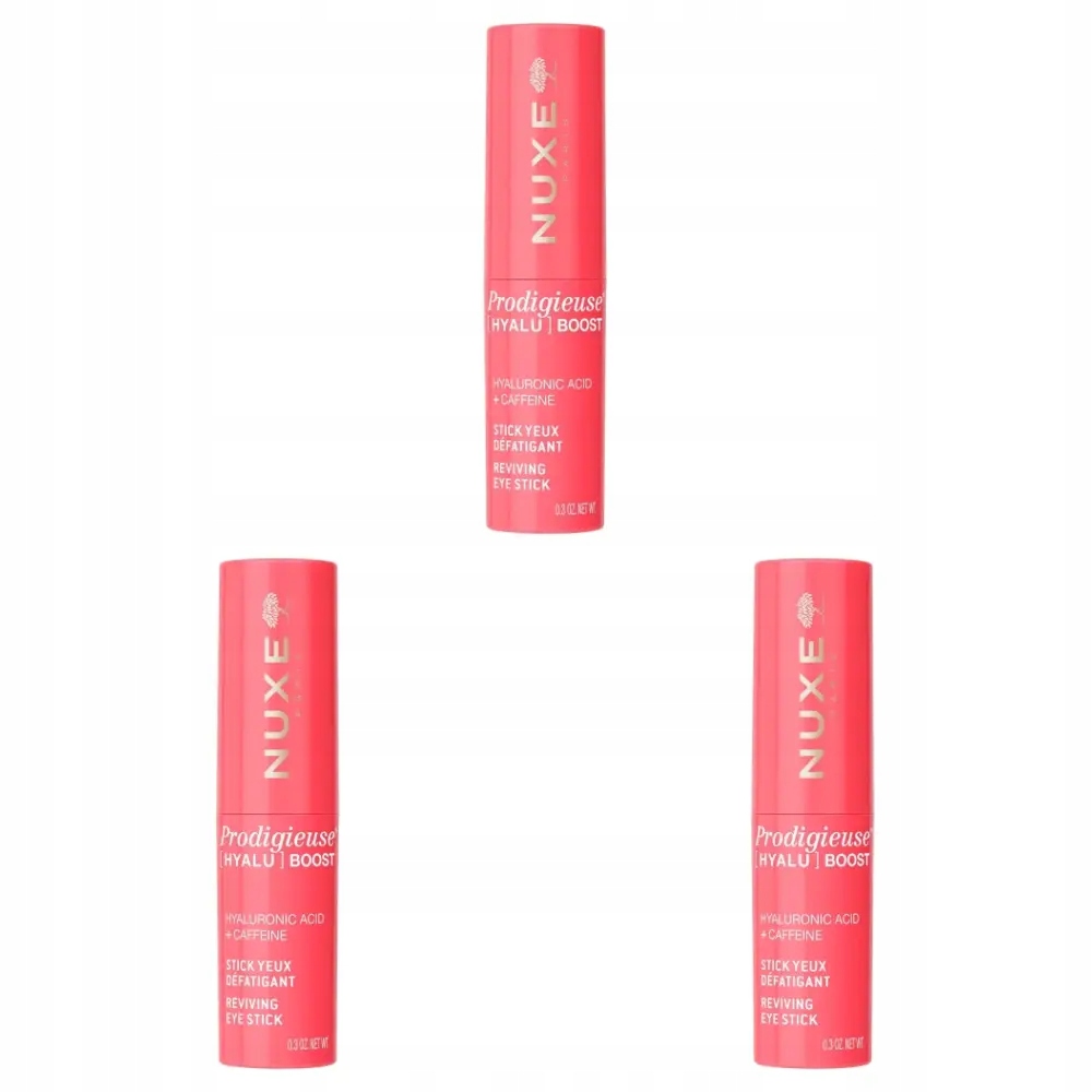 3x Nuxe Prodigieuse [hyalu] Boost Nawilżający sztyft pod oczy, 30 ml