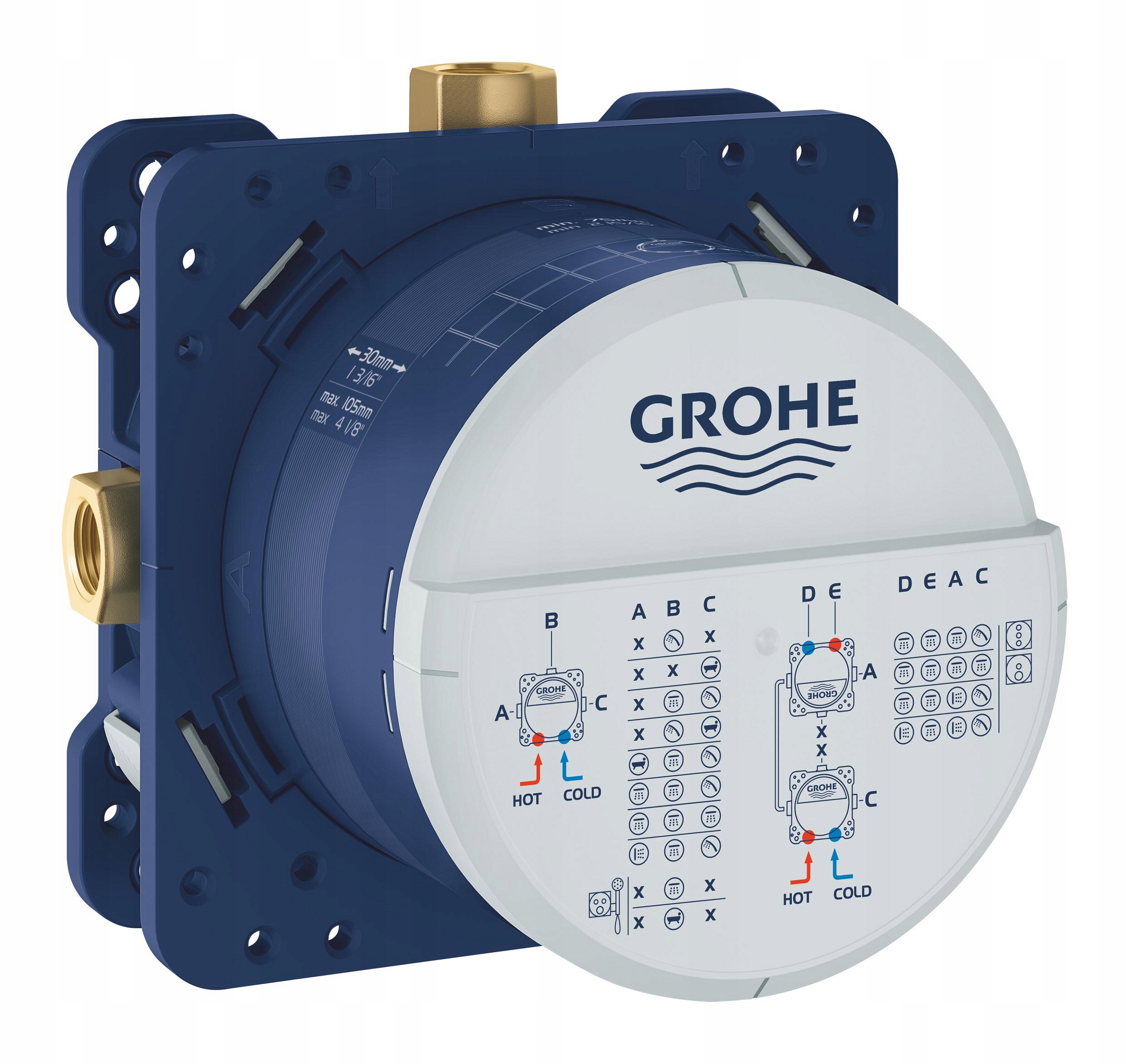 Grohe Essence bateria podtynkowa 24058001 Kolor srebrny