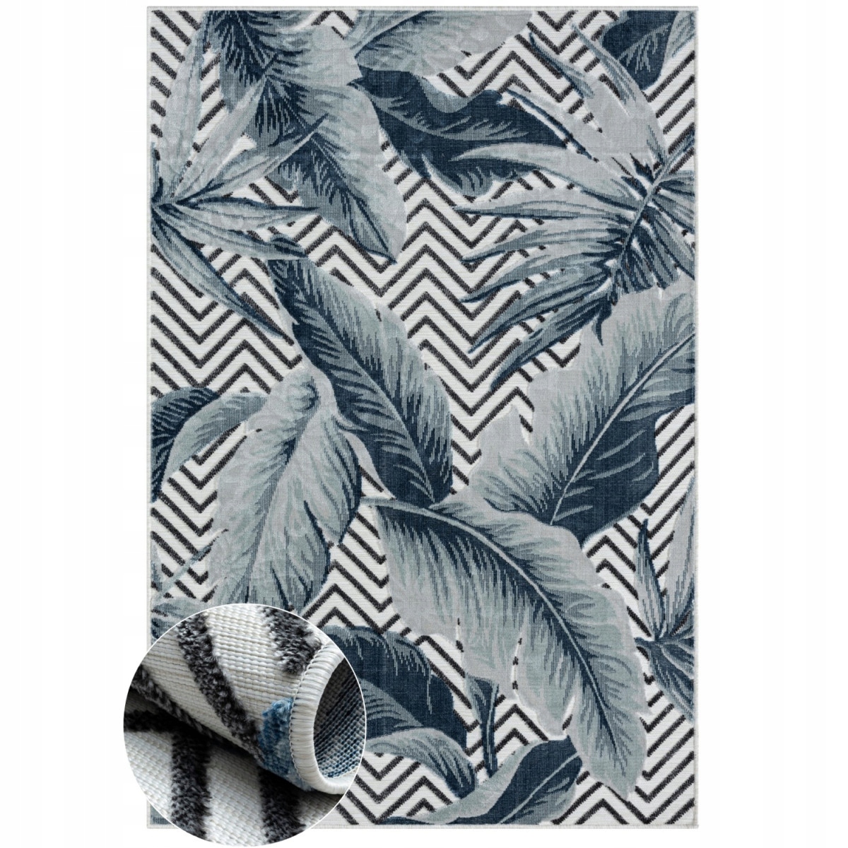 160x230 Kusový koberec Brooke weiß – na von aj na doma