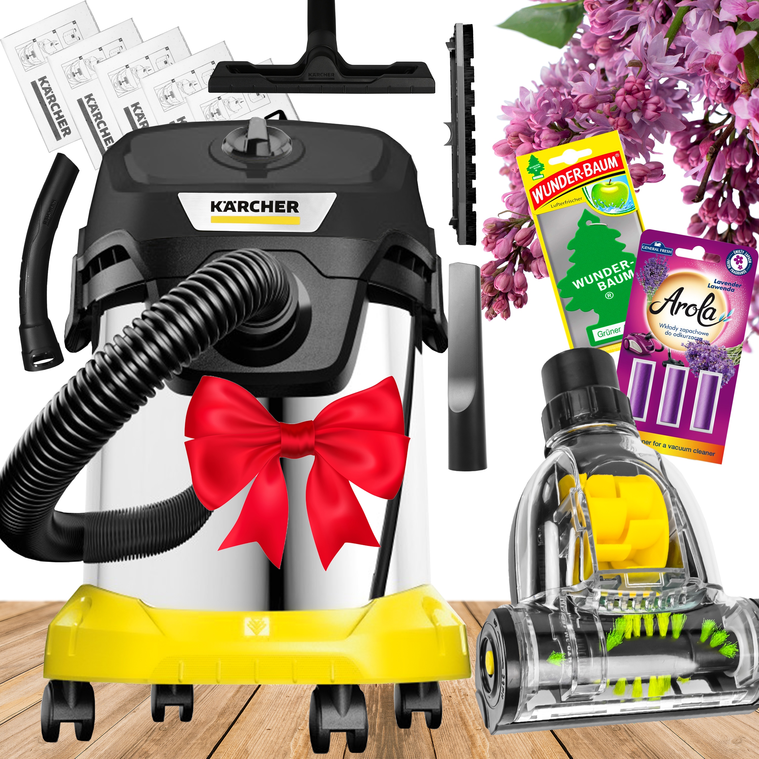 

Mocny Odkurzacz Karcher K WD3 Turboszczotka Giga