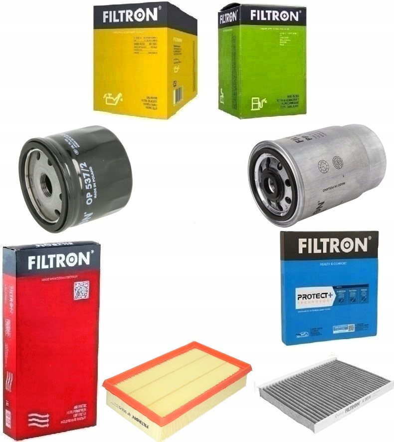 537/2 - НАБОР ФИЛЬТРОВ FILTRON FIAT STILO 1.9 JTD 2001-06