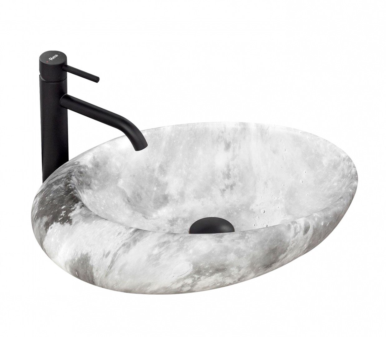 Umyvadlo Roxy C Stone L.grey Na Desku