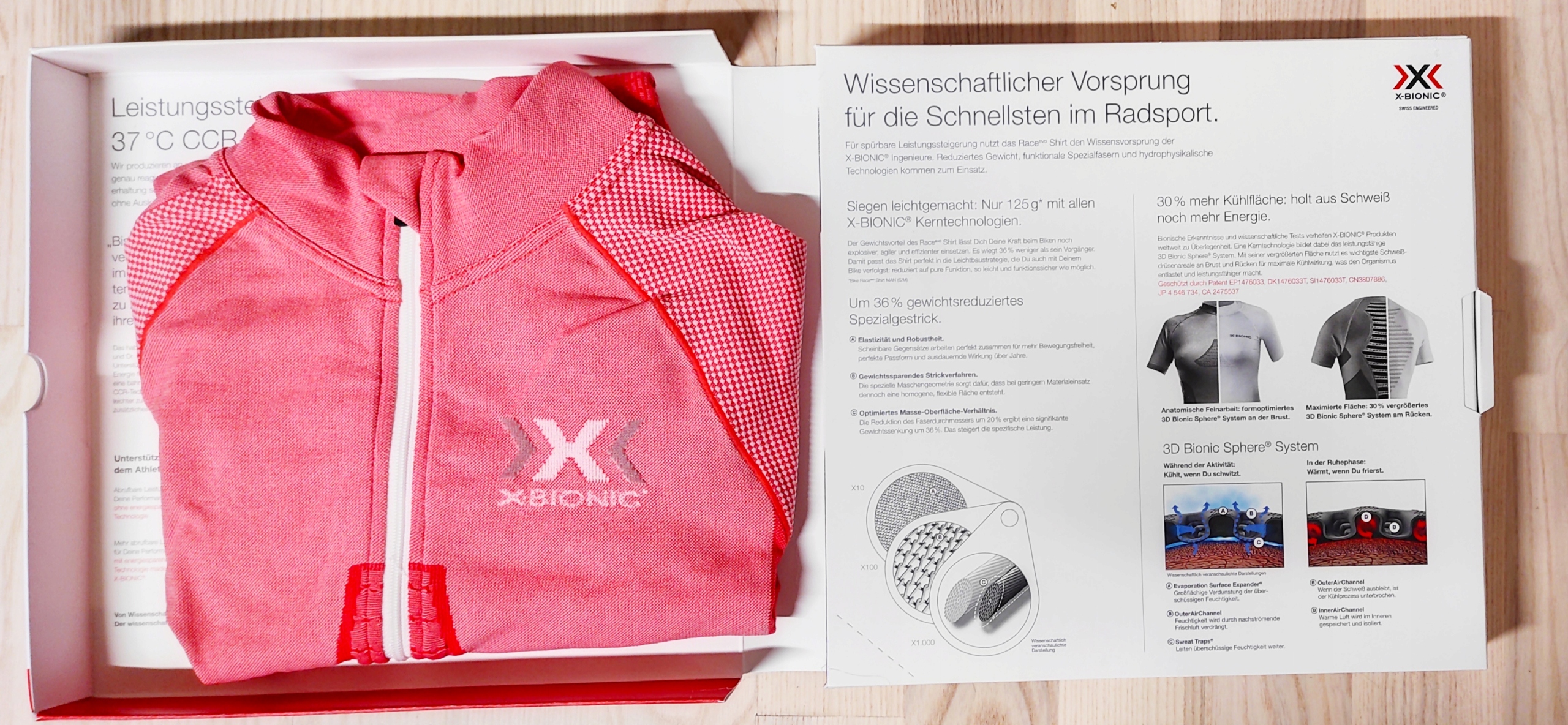 Koszulka na rower X-bionic Bike Race Evo M Rękaw krótki rękaw