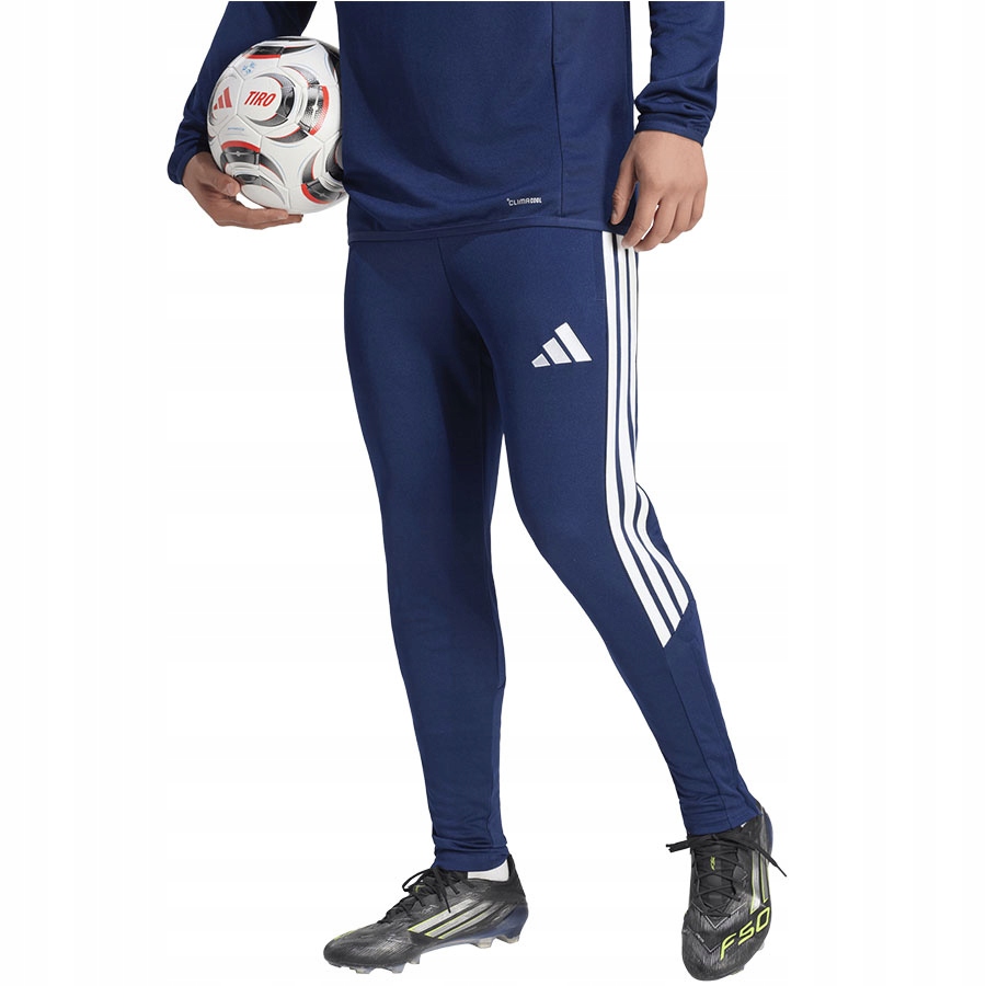 Spodnie Adidas Tiro 26 treningowe sportowe piłkarskie JY7110 granatowe r. L