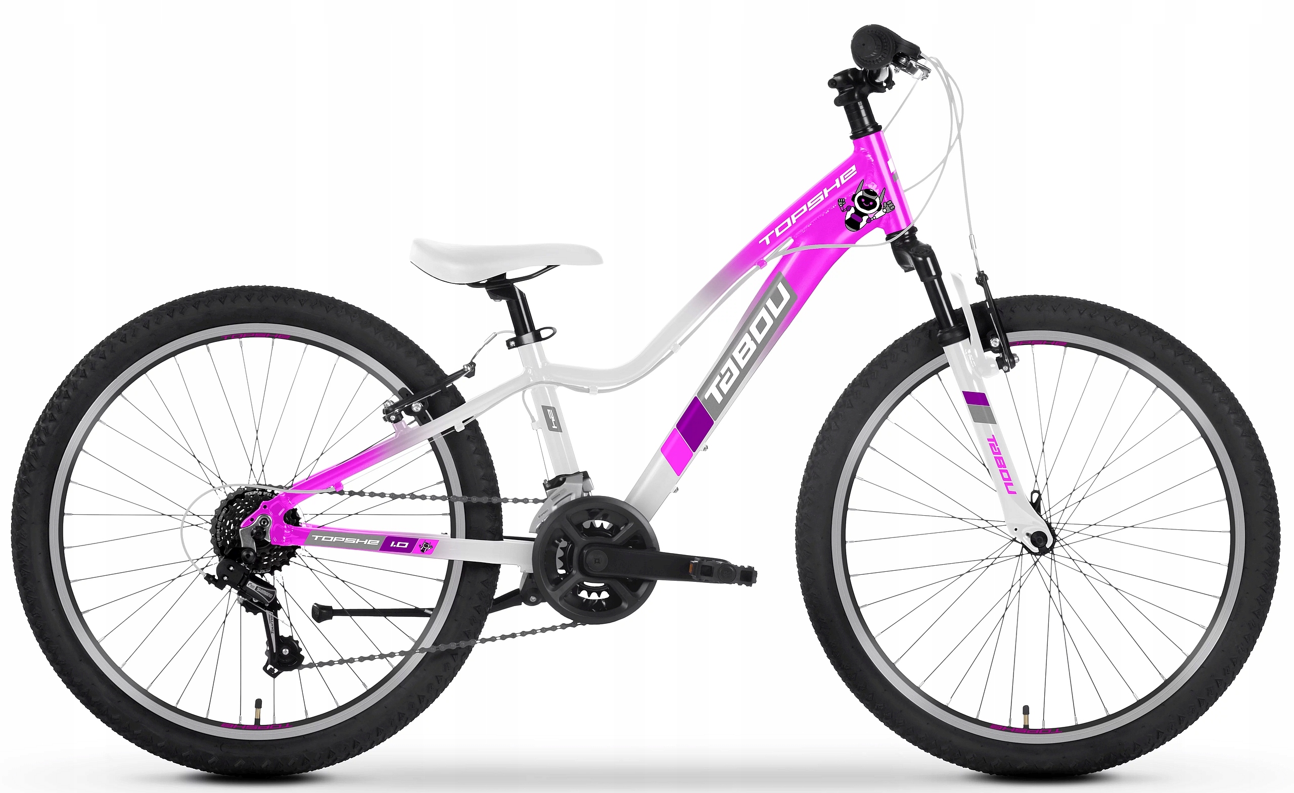 Rower Dziecięcy, Górski Tabou Topshe 1.0 24"