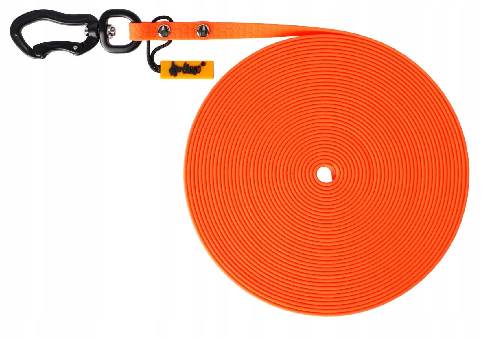 Levně Dingo vodítko Flex honey 1/10 m oranžová