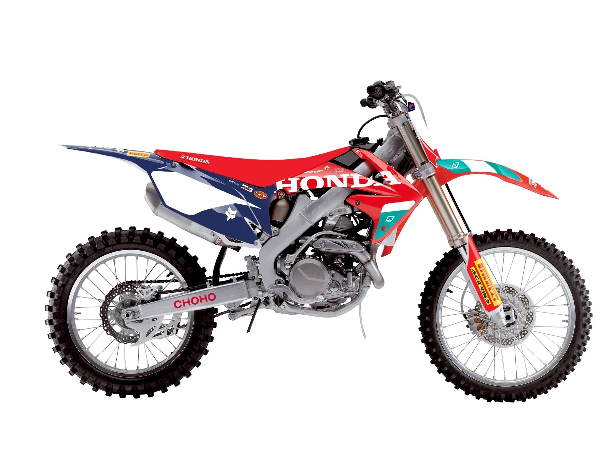 Blackbird Sada Nálepiek (oklein) Honda Crf 250R '10-'13 Crf 450R '09-'1