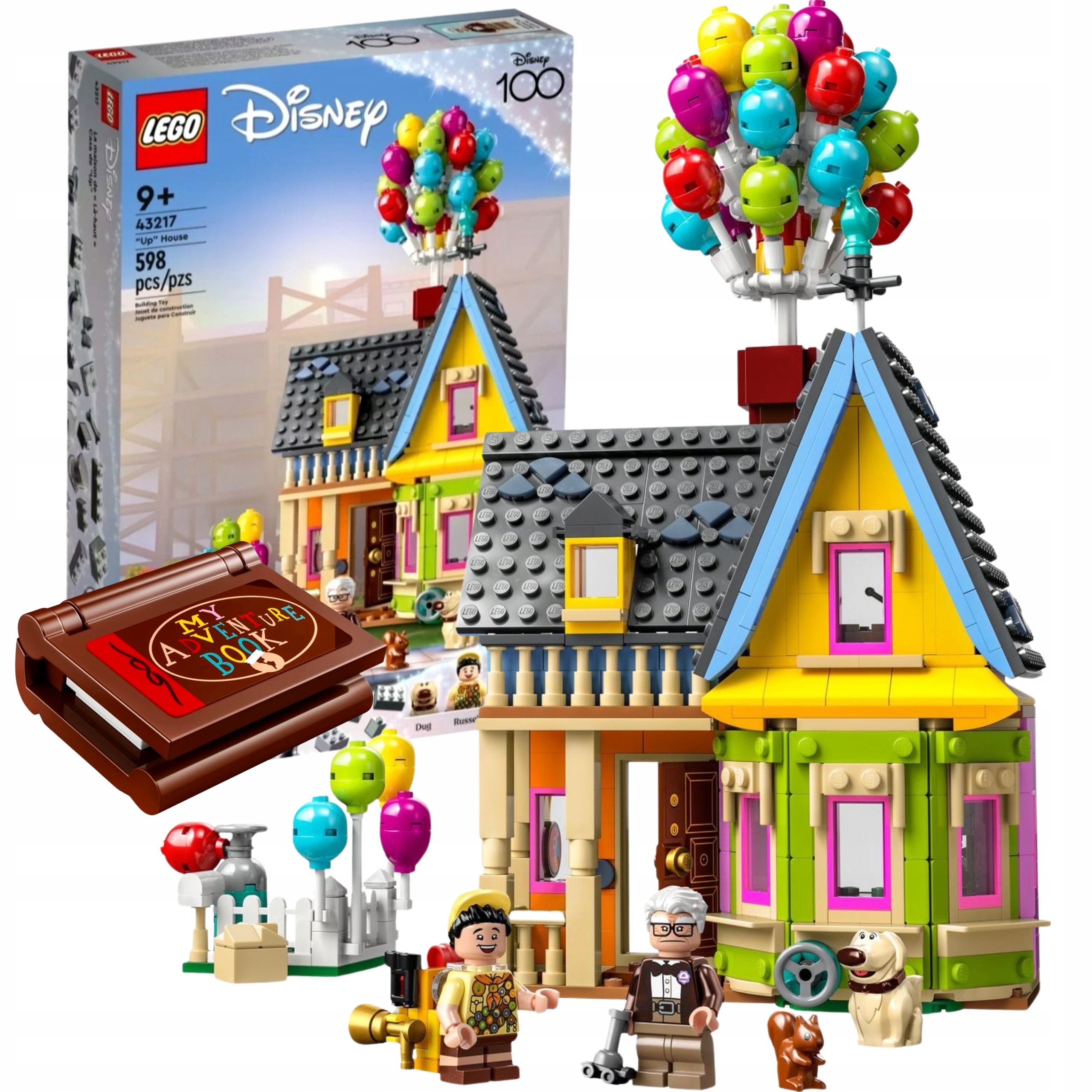 Lego Disney Dom Z Bajki Odlot Na Święta Zestaw Klocków XXL