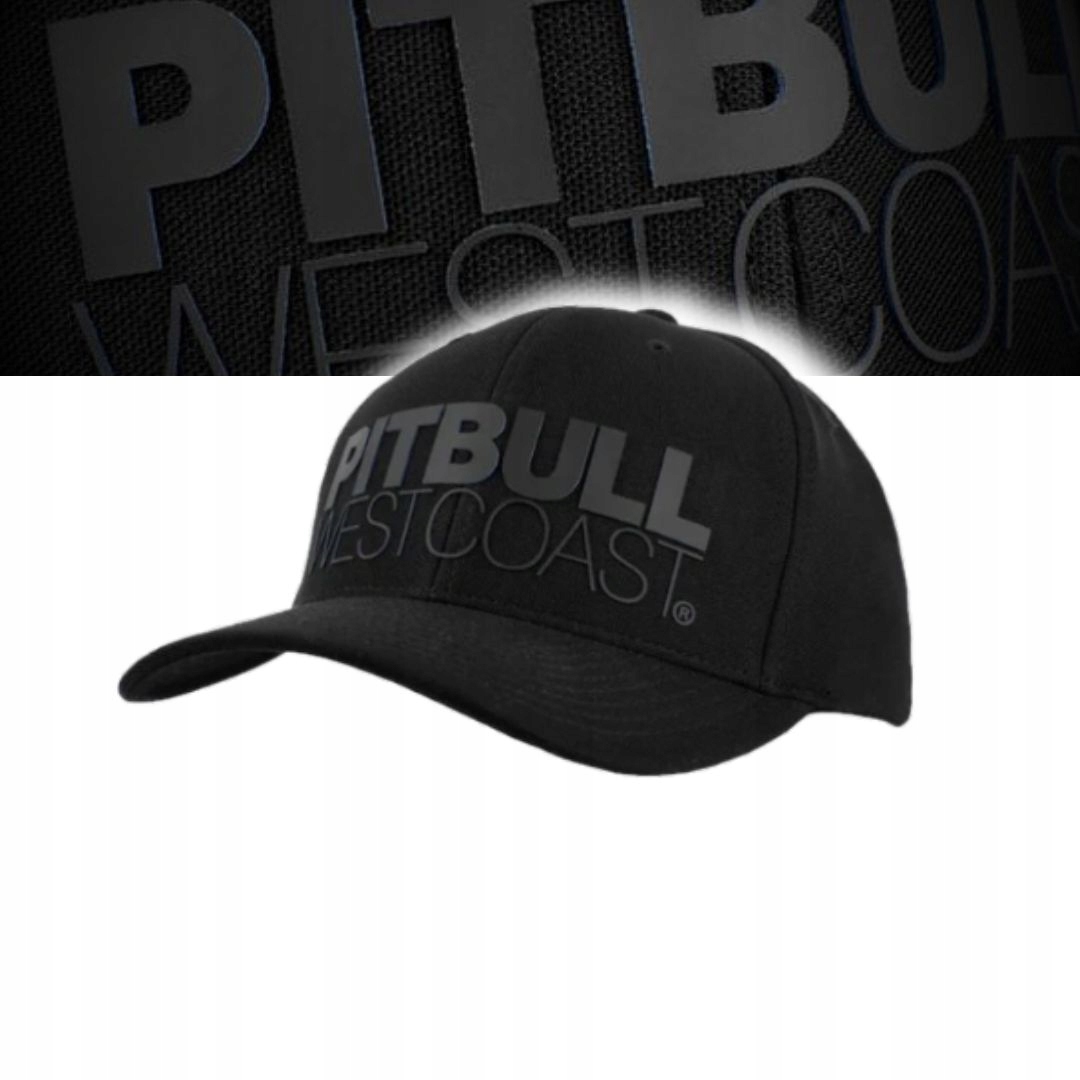 Pitbull Kšiltovka Snapback Seascape Černý/modrý Potisk
