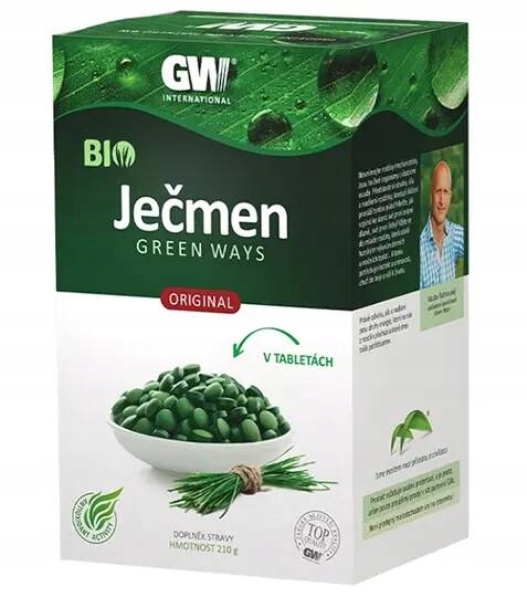 Green Ways Bio Ječmen 600 tablet 210 g