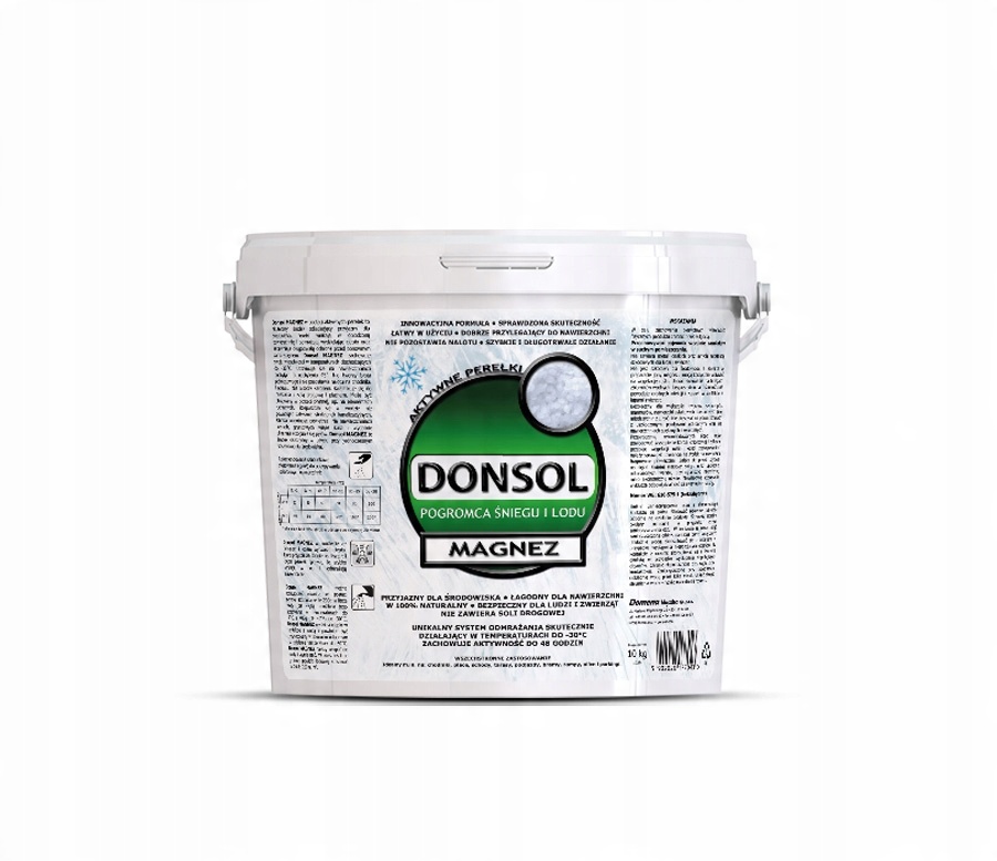 

Donsol Magnez 10kg zielony antylód chlorek magnezu