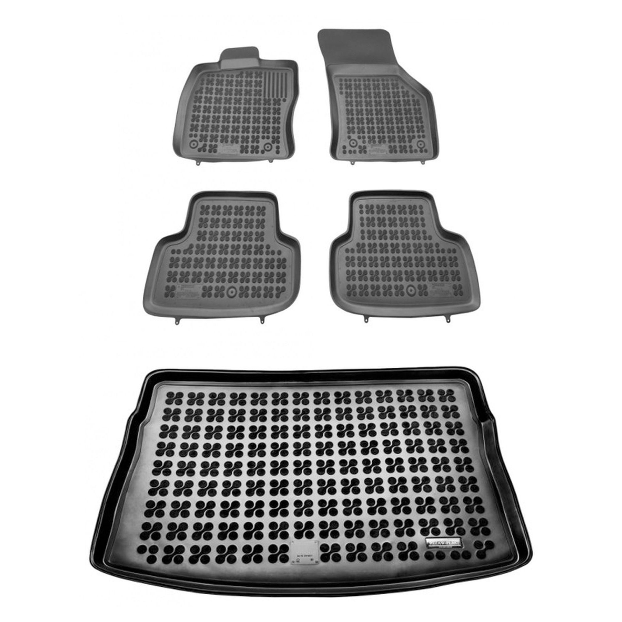 Gumová sada kobercov a rohoží Volkswagen Golf VII 2012-2019 Hatchback horná