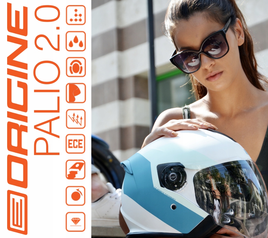 Kask ORIGINE PALIO 2.0 + BT SOLID black matt XS Typ Otwarte / Jet