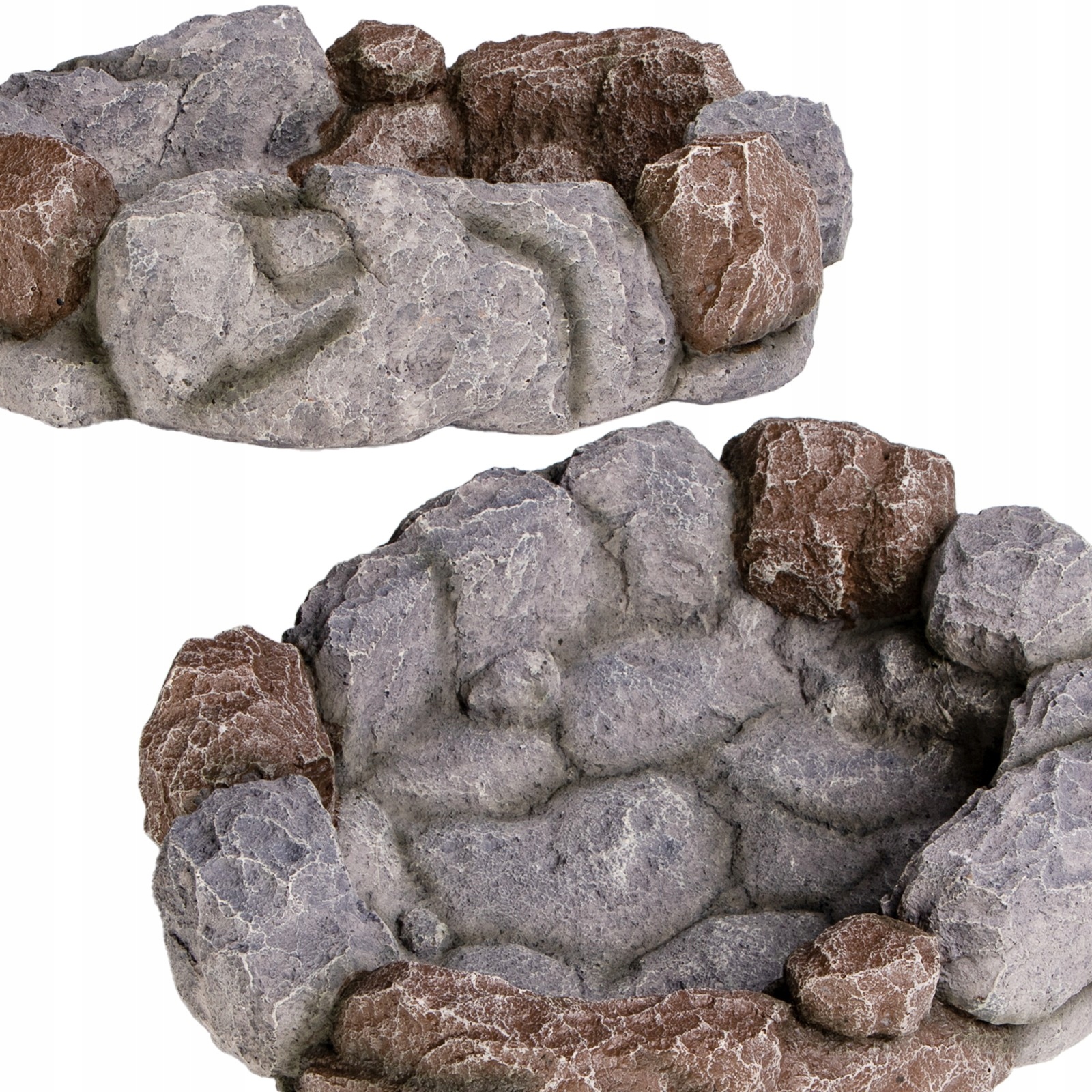 Levně Velká Prostorná Miska Do Terária 29X26X7,5 CM Terrario Stone Circle Bowl XL