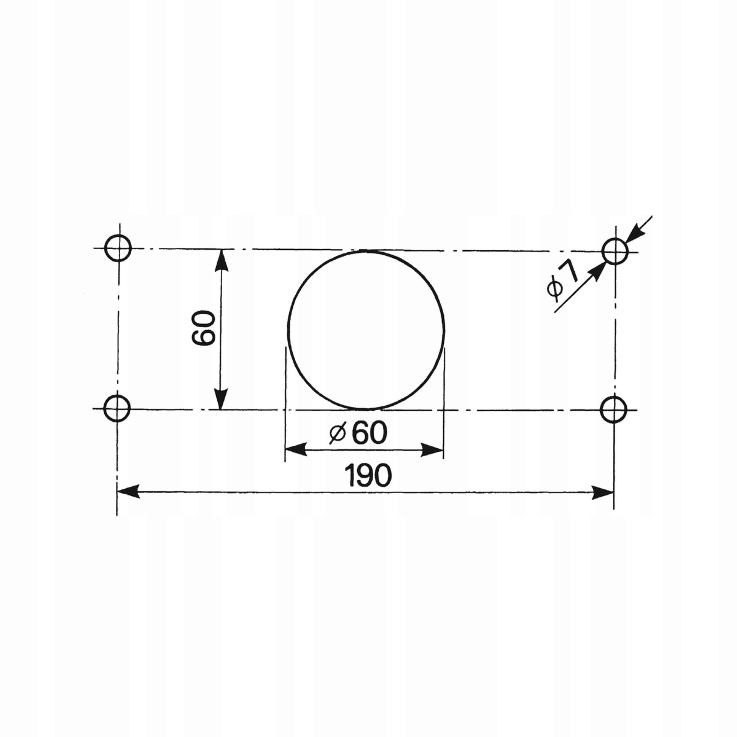 Lampa uniwersalna tyl Cobo 1009650 Part manufacturer Cobo