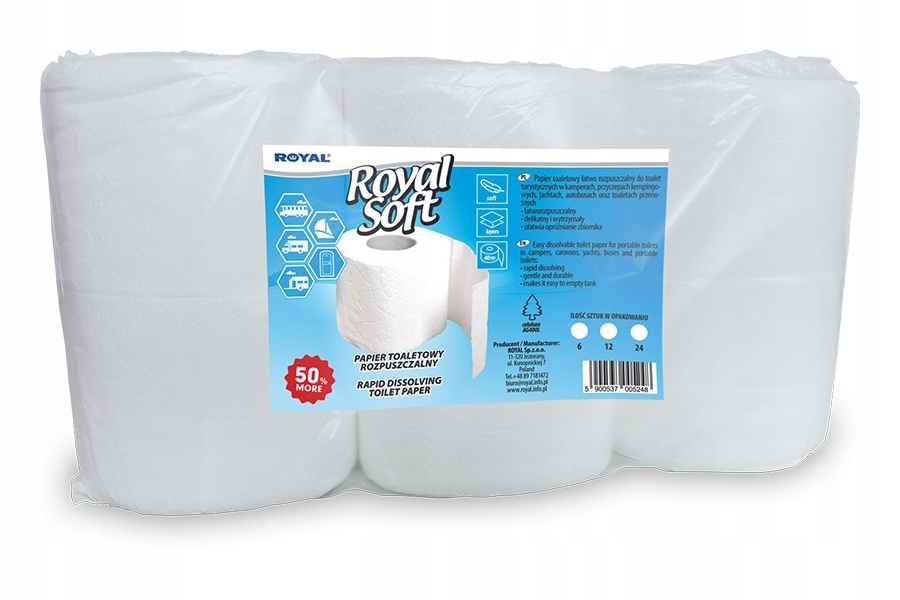 Papier toaletowy Royal Soft 6 rolek