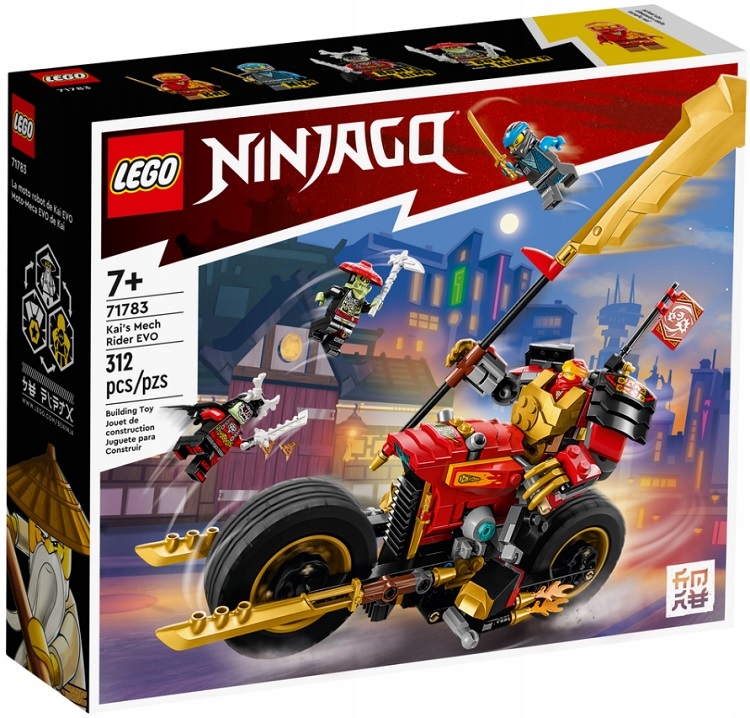 

Klocki Lego Ninjago 71783 Jeździec-mech Kaia Evo
