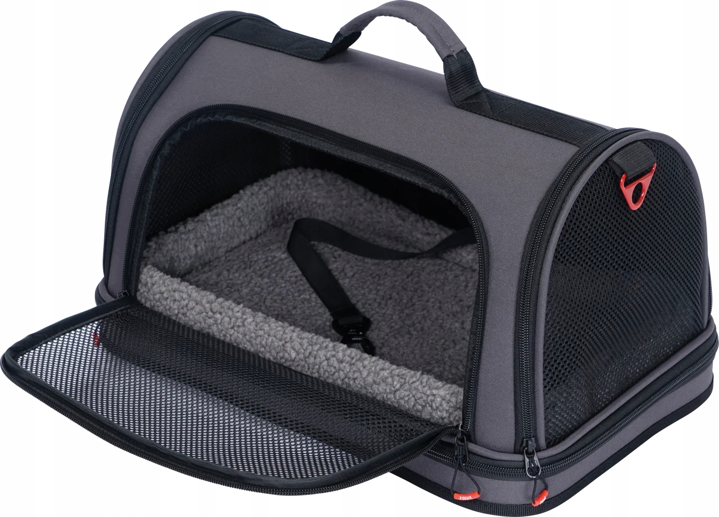 Zolux Torba transportowa dla psa kota Nomad M na ramię wzmocniona