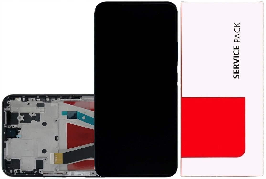 ORYGINAŁ WYŚWIETLACZ Z RAMKA DO HUAWEI P SMART PRO LCD ŁATWY MONTAŻ