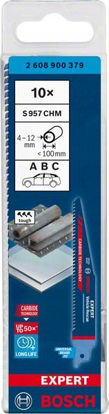 BOSCH EXPERT Brzeszczot S 957 CHM 10szt