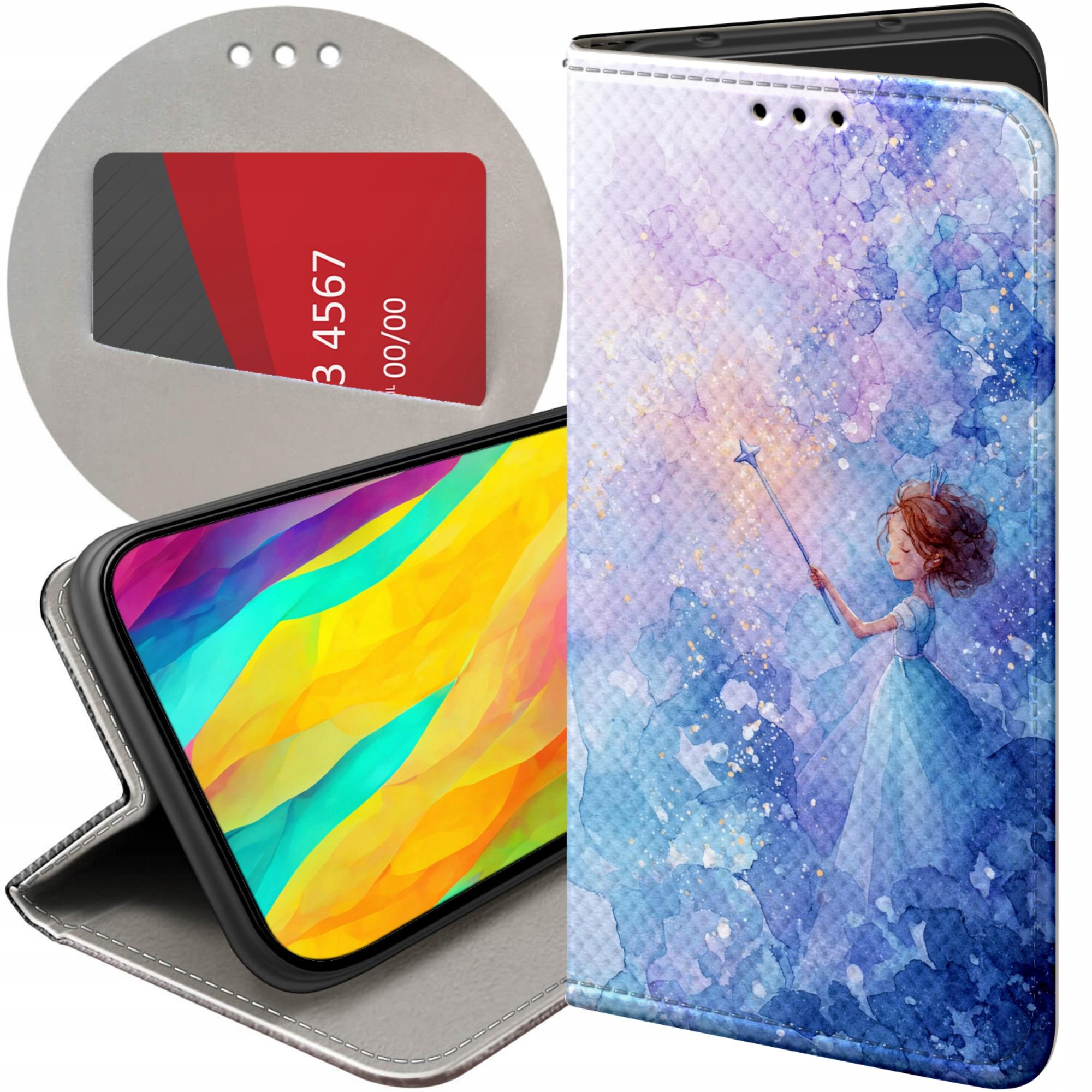 Etui Z Klapką Do Xiaomi 15T 5G Księżniczki Queen Princess Królewny