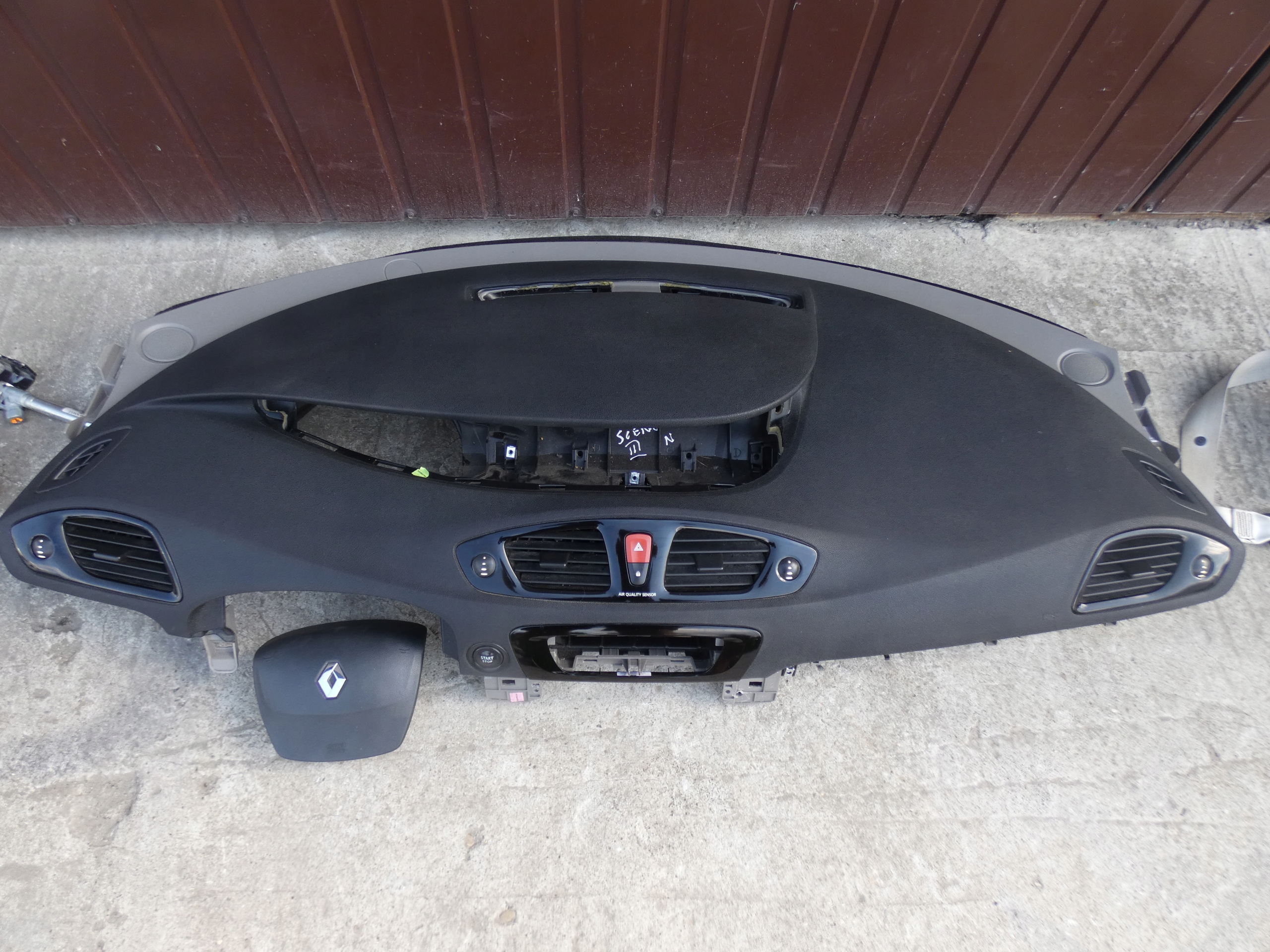 RENAULT SCENIC III 1.6 DCI console dashboard tension belts DOPINACZE SENSOR KOMPLET
