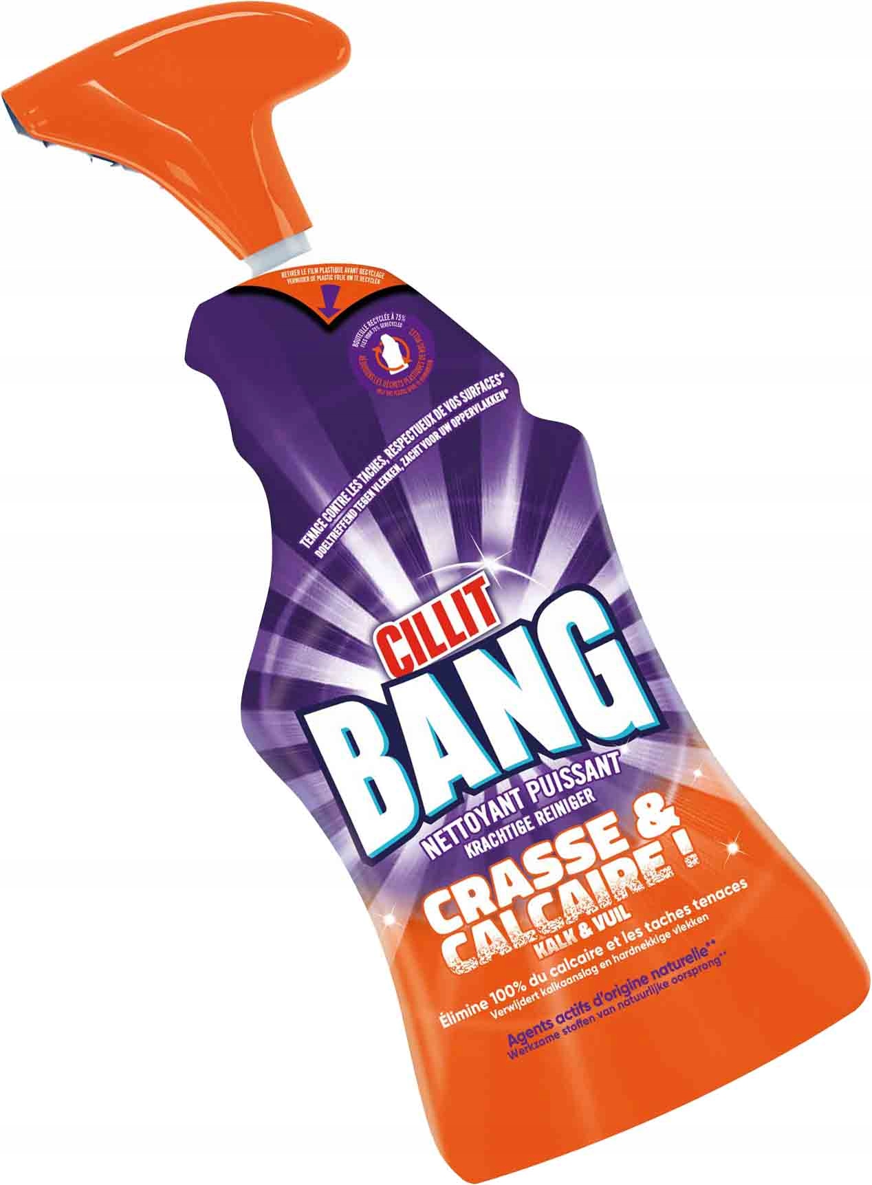 

Cilit Bang 750 ml Spray Kamień I Rdza /pomarańcz