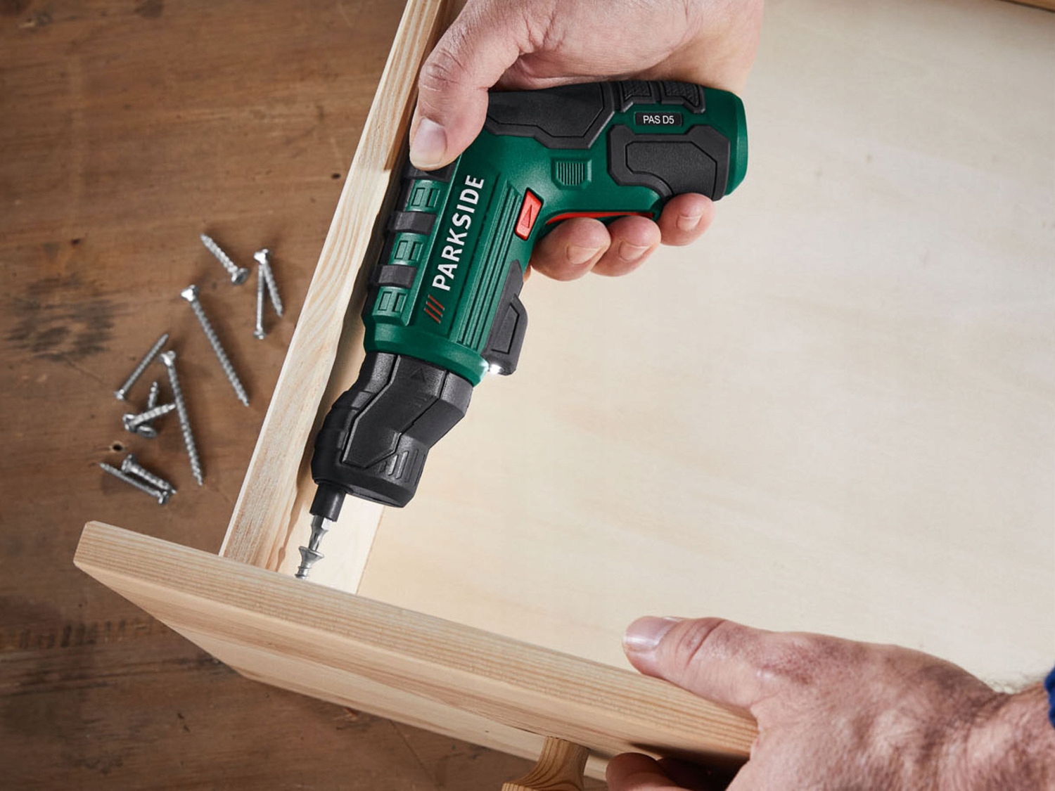 Аккумуляторный шуруповерт Parkside 4-в-1 4 В + биты Тип аккумулятора Li-Ion