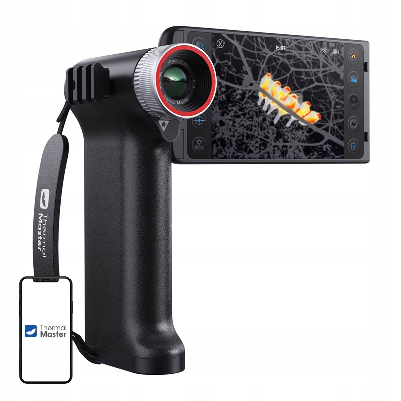 Thermal Master DV2 Termovízna Kamera Pyrometer 32GB 512x384 IP54 Zoom x4