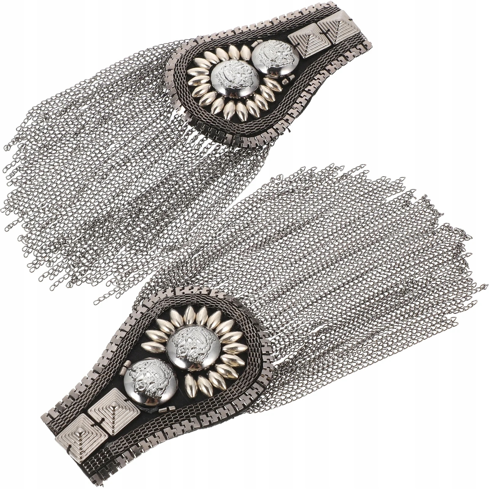 Męska kurtka sportowa z pagonami na ramionach Producent Inny