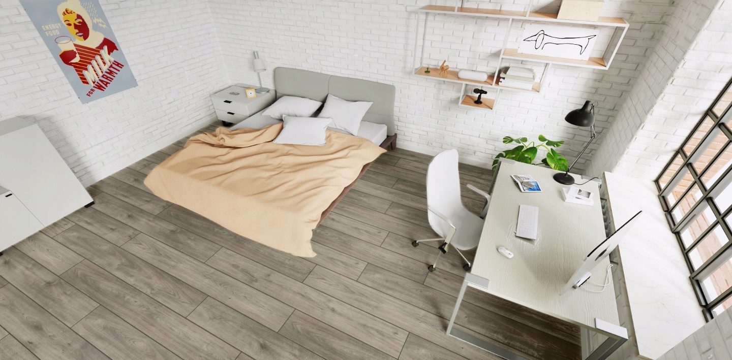 PANELE Podłogowe D 4595 AURUM Dąb Night PRÓBKA Szerokość produktu 24.2 cm