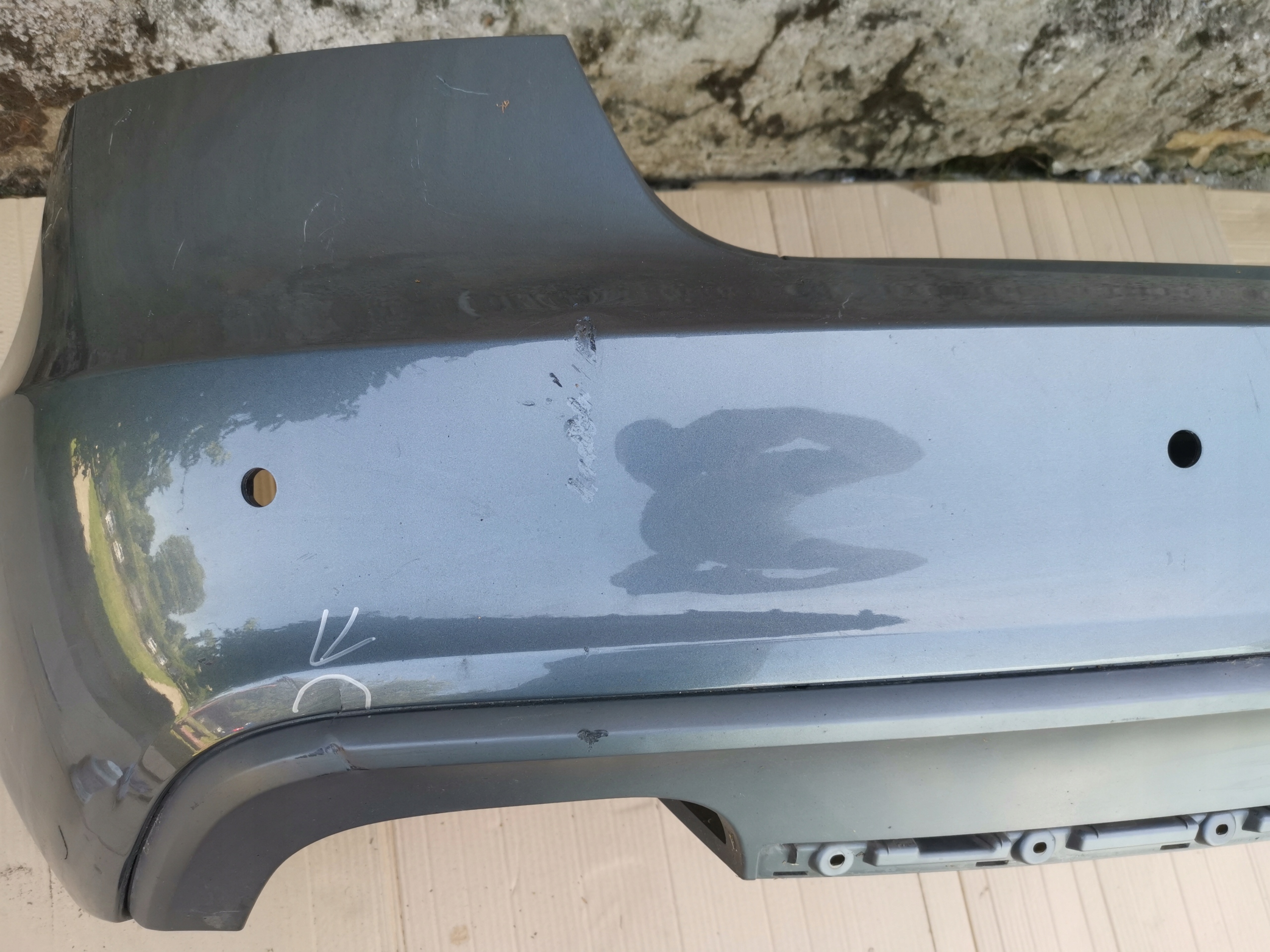 bumper rear part rear AUDI A5 4 PDC