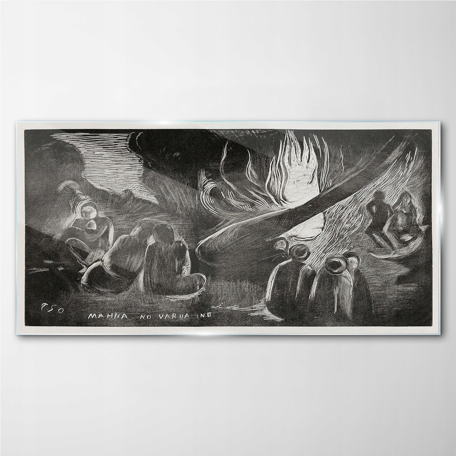 

Obraz szklany Mahana nie varua ino Gauguin 100x50