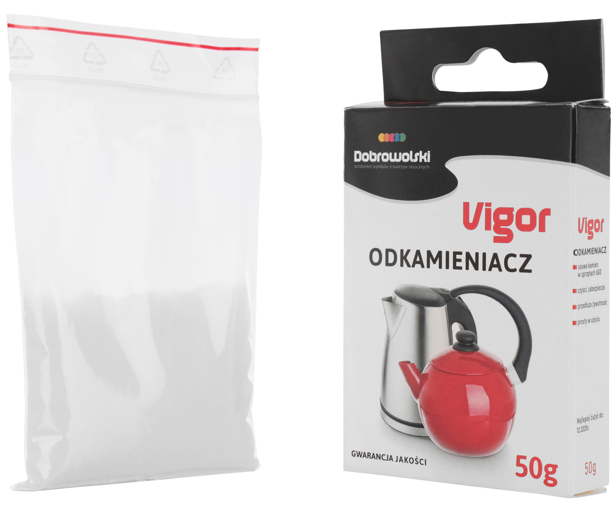 

Odkamieniacz Do Czajnika Elektrycznego Vigor 50g