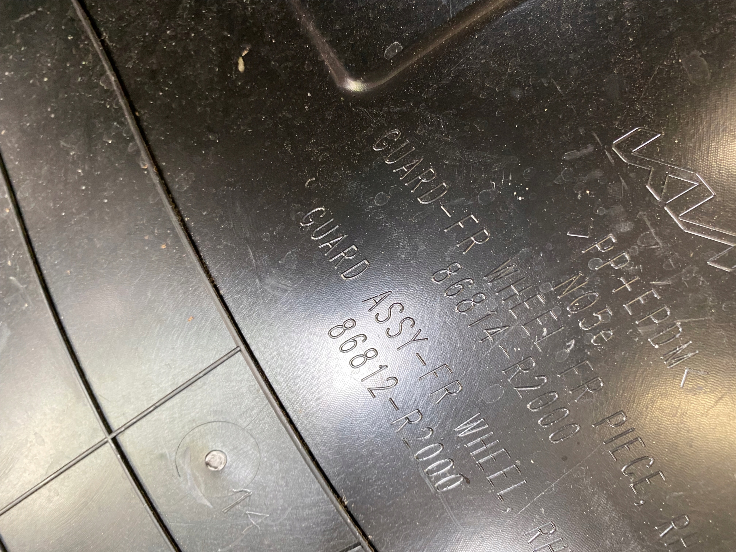 NADKOLE PRAWE PRZÓD PRZEDNIE KIA SPORTAGE V 21- Producent części Kia OE