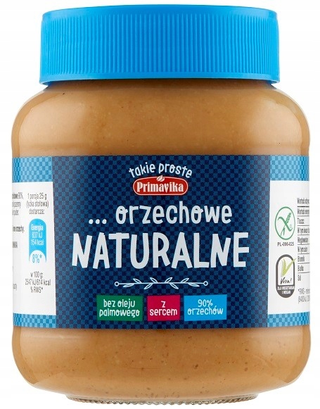 Levně 3x Primavika Arašídový krém přírodní 350 g