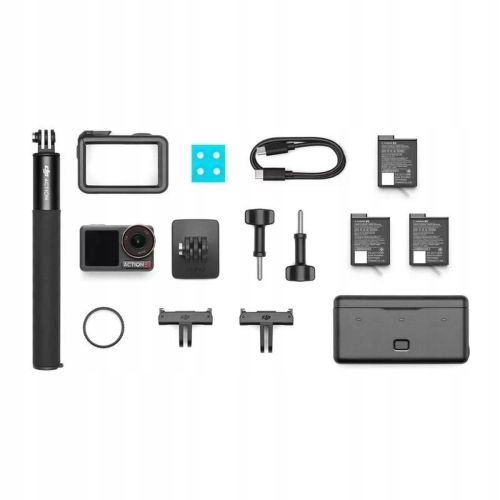 Dji Action Camera Osmo Action 5 Pro Adventure Combo 12 MPx 4k 120fps Black