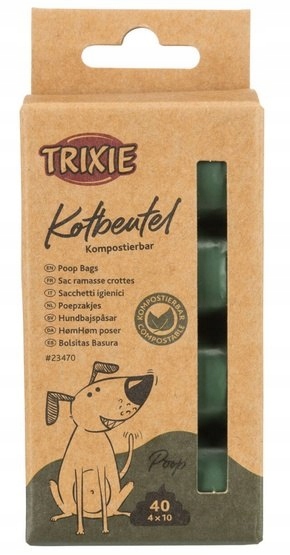 

Trixie Worki na odchody biodegradowalne 4 rolki