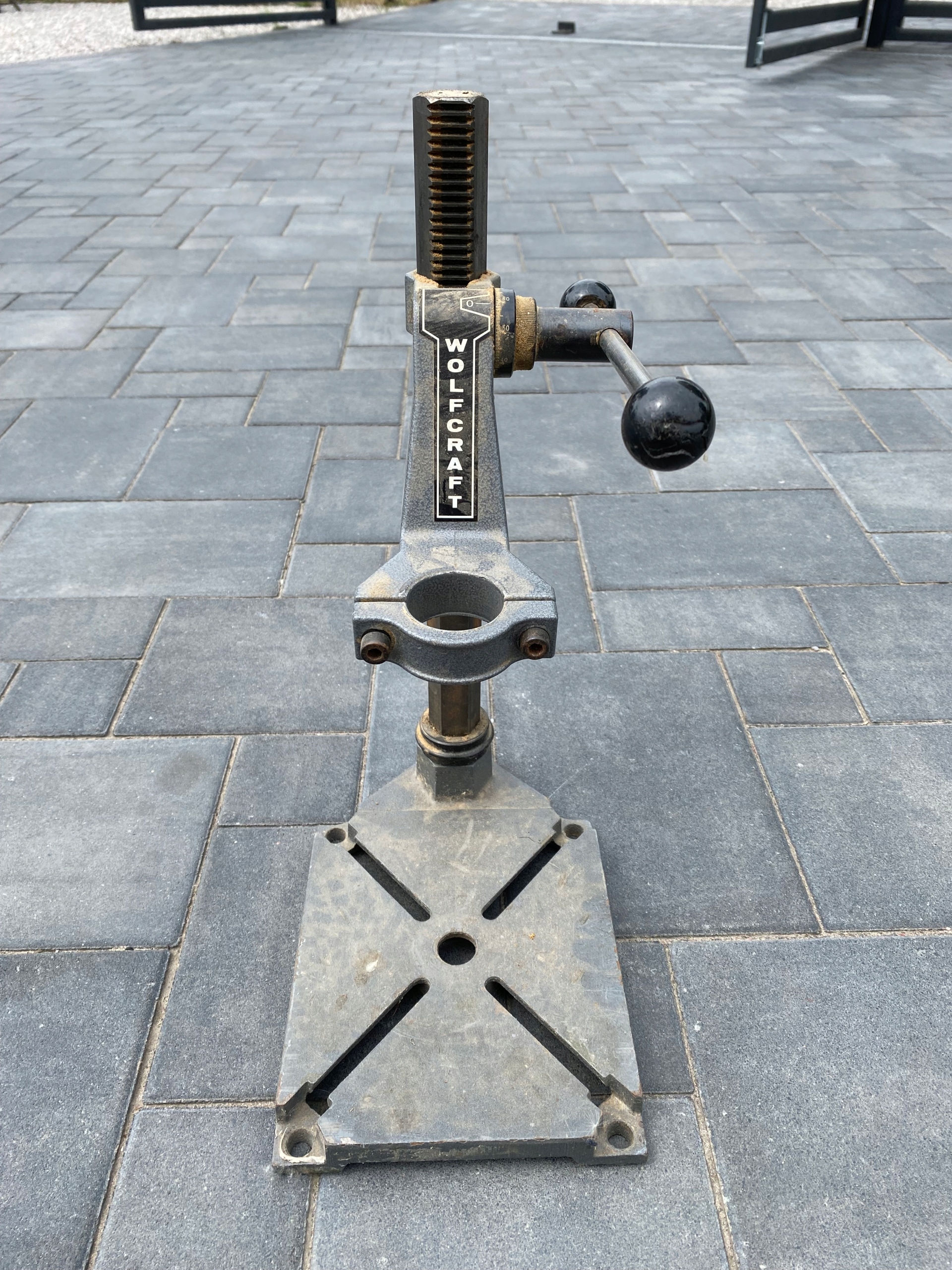 Wolfcraft Stojak Wiertarki Statyw 45cm 42mm