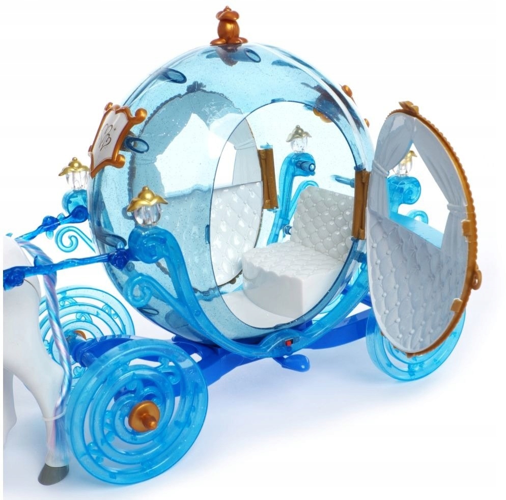 DUŻA KARETA CHODZĄCY KOŃ + LALKA ŚWIATŁO DŹWIĘK Wiek dziecka 3 lata +