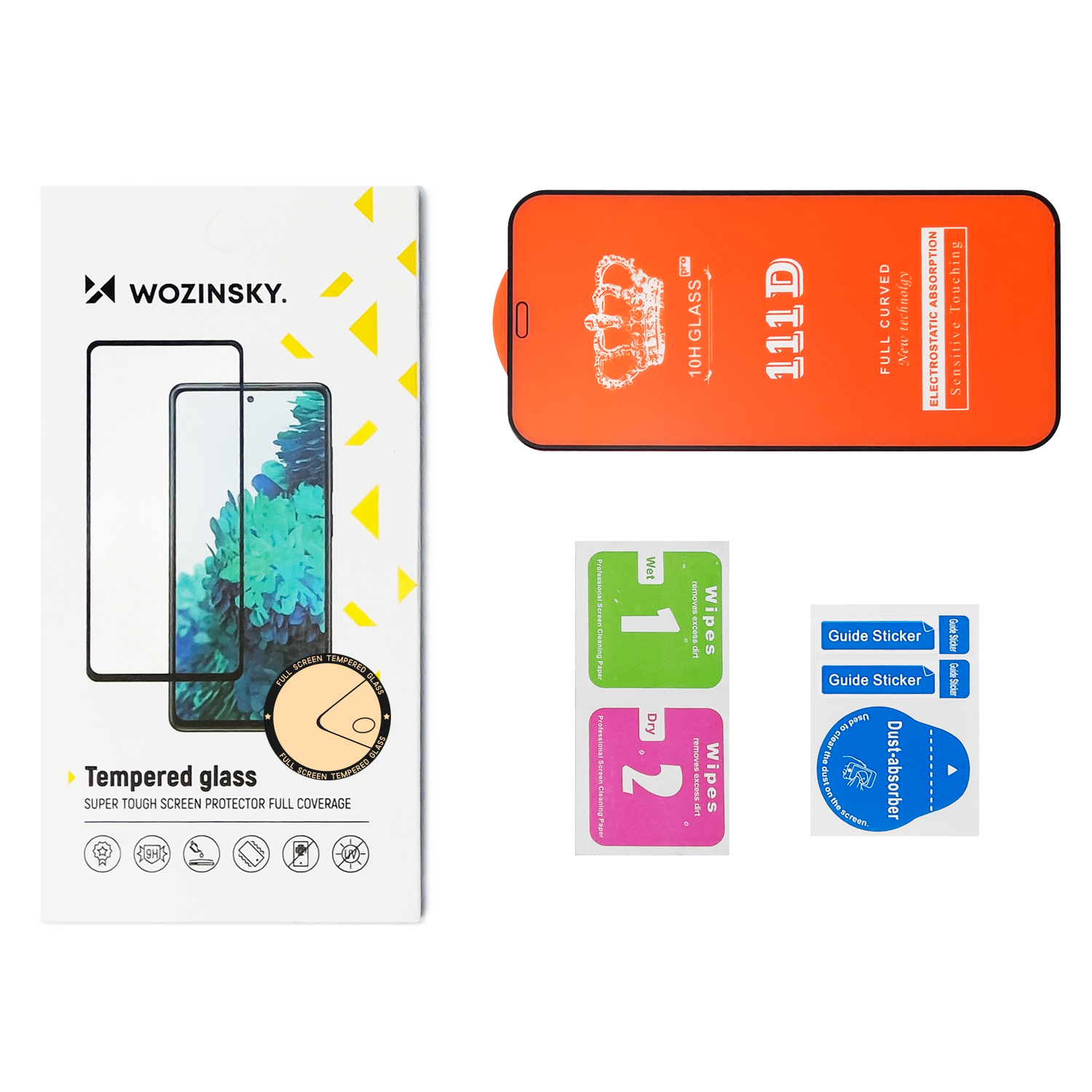 Szkło hartowane Wozinsky Full Glue Tempered Glass na Samsung Galaxy S23,
