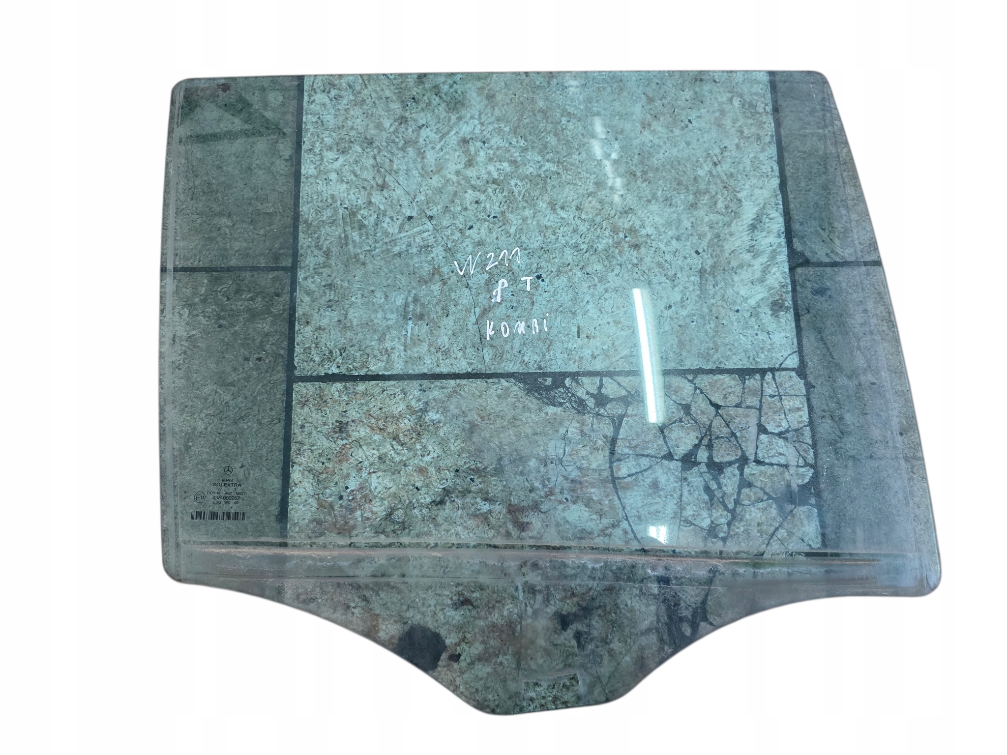 window right rear part MERCEDES W211 KOMBI